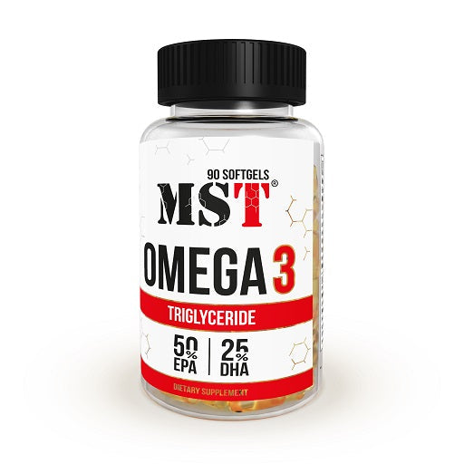 Produktbild von MST - Omega 3 TRIGLYCERIDE 90 Kapseln
