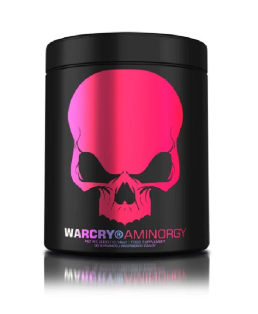 Produktbild von Genius Nutrition Warcry AminoRGY 300g Raspberry Candy