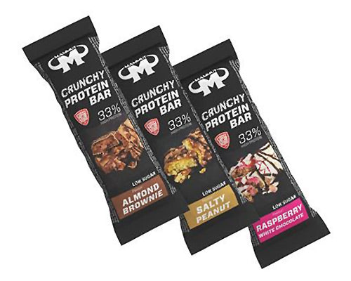 Produktbild von Mammut Crunchy Protein Bar 12x45g Mixed (je4x3 Sorten)