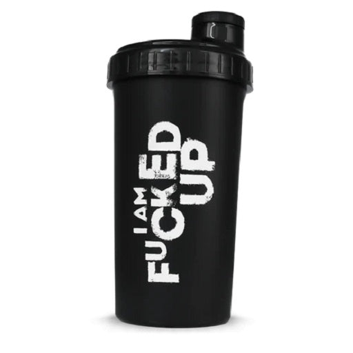 Produktbild von Swedish Supplements Shaker 700ml Fucked Up Black