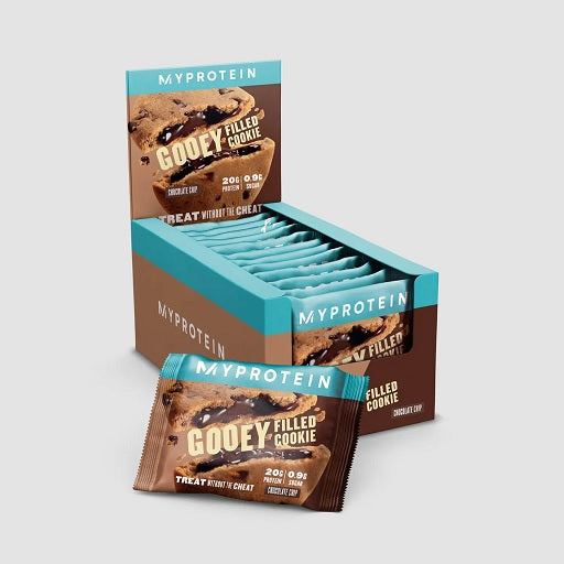 MyProtein Filled Protein Cookie 12x75g Choclate Chip