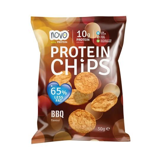 Novo Nutrition Protein Chips 6x30g BBQ