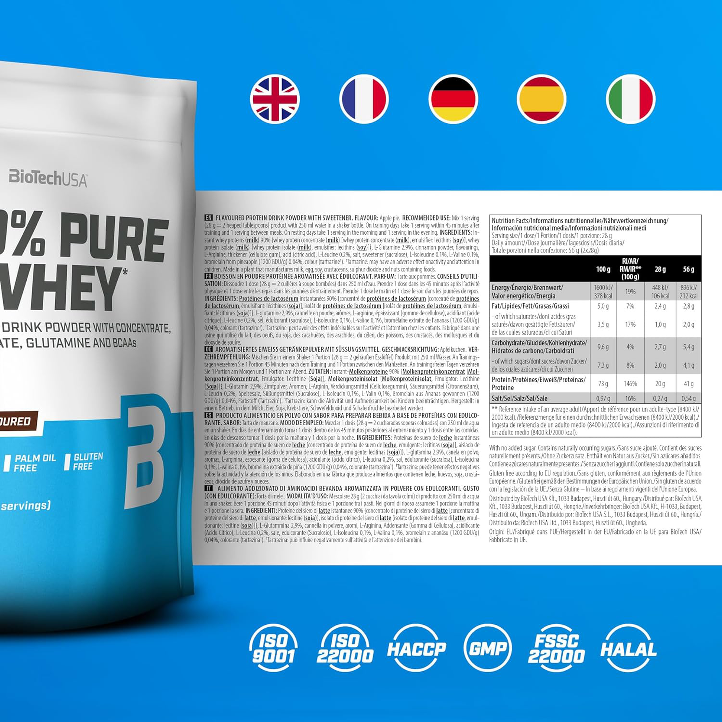 Biotech 100% Pure Whey