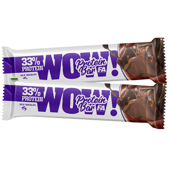 Produktbild von FA Nutrition WOW Protein Bar 45g Milk Chocolate