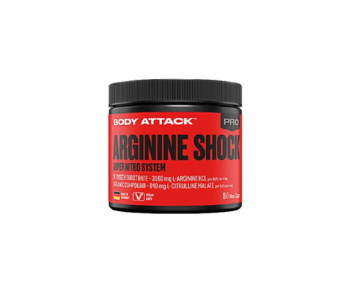 Body Attack Arginine Shock 80 Kapseln