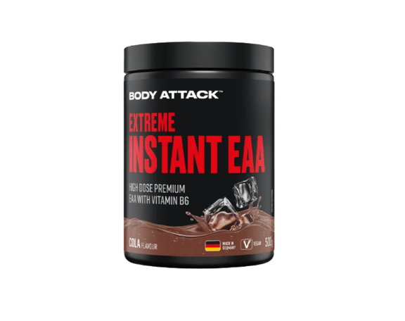 Body Attack Extreme Instant EAA 500 gramm inhalt geschmacksrichtung cola
