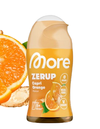 Produktbild von More Nutrition More ZERUP mit der Geschmacksrichtung capri Orange