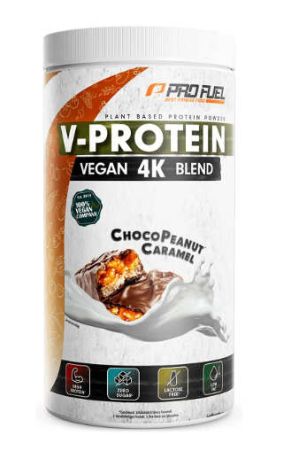 Produktbild von ProFuel V-PROTEIN vegan 4K blend 750g Choco Milk