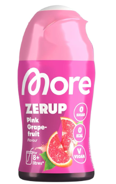 Produktbild von More Nutrition More ZERUP mit der Geschmacksrichtung Pink Grapefruit