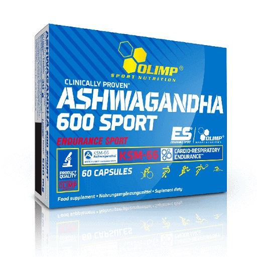 Produktbild von Olimp Ashwagandha 600 Sport 60 Kapslen