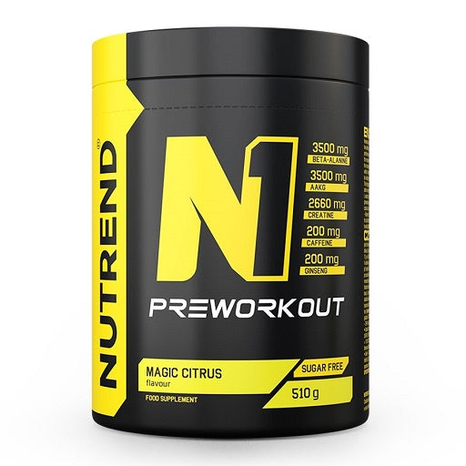 Produktbild von Nutrend N1 Preworkout 510g