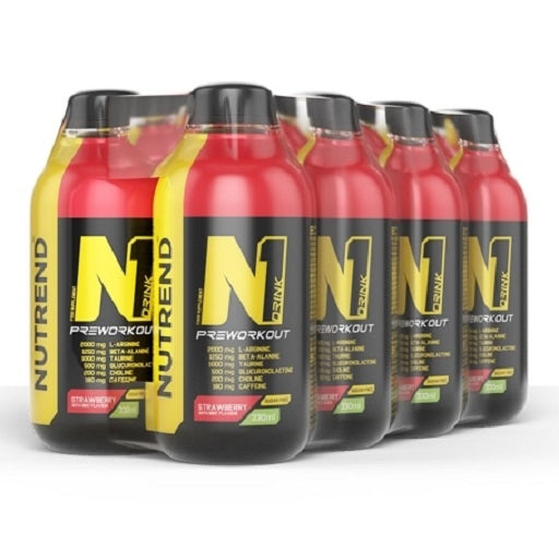 Produktbild von Nutrend N1 Preworkout Drink 8x330ml