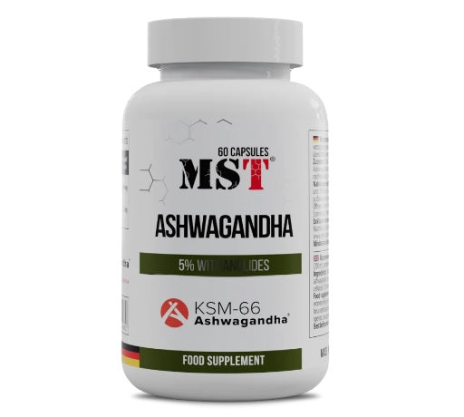 Produktbild von MST - Ashwagandha KSM 66® - 60 Caps