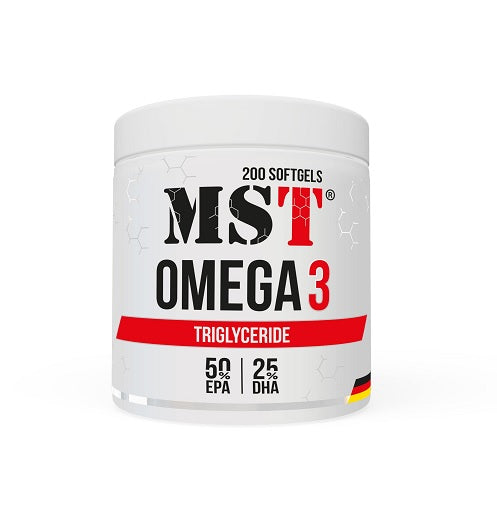 Produktbild von MST - Omega 3 TRIGLYCERIDE 200 Softgels