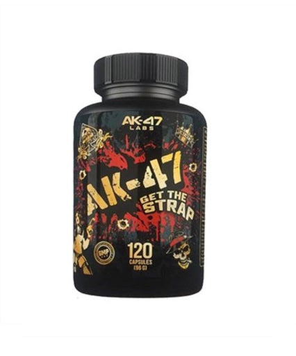 Produktbild von AK47 Labs TestBooster Get the Strap 120 Kapseln