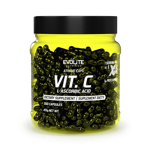 Produktbild von Evolite Nutrition - Vitamin C Xtreme 1000mg (300 Kaps)