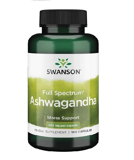 Produktbild von Swanson Ashwagandha 450mg - 100 Kapseln