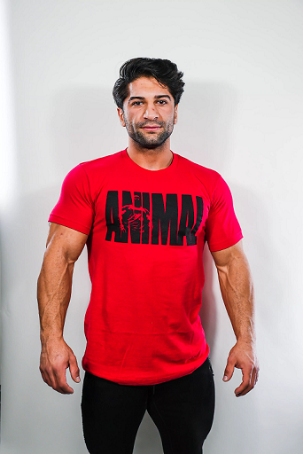 Produktbild von Universal Animal T-Shirt "Iconic" red XL
