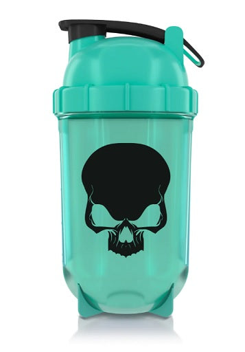 Produktbild von Genius Nutrition Warcry Shaker 500ml Black & Red