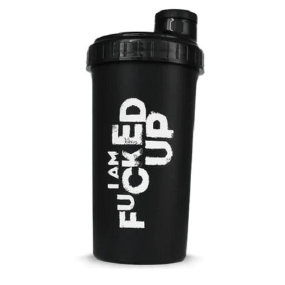 Produktbild von Swedish Supplements Shaker 700ml Fucked Up Black