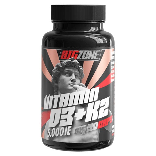Produktbild von Big Zone Vitamin D3 + K2 90 Kapseln