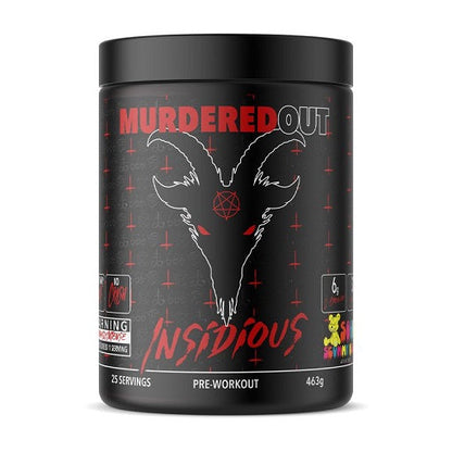 Produktbild von Murdered Out Insidious Preworkout 463g Sour Scummy Bear