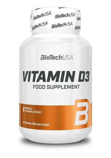 Produktbild von BioTech Vitamin D3 60 Tabletten