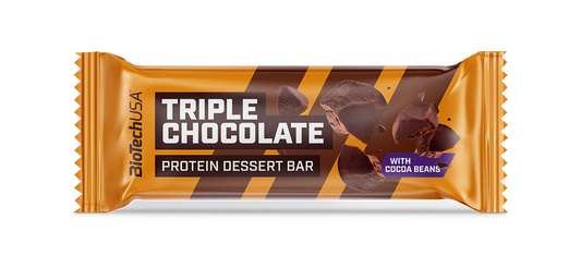 BioTech Protein Dessert Bar 50g EINZELN Geschmack Triple Chocolate