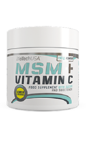 Produktbild von BioTech MSM + Vitamin C - 150g