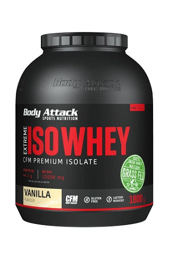 Body Attack Extreme ISO WHEY 1,8kg Banana
