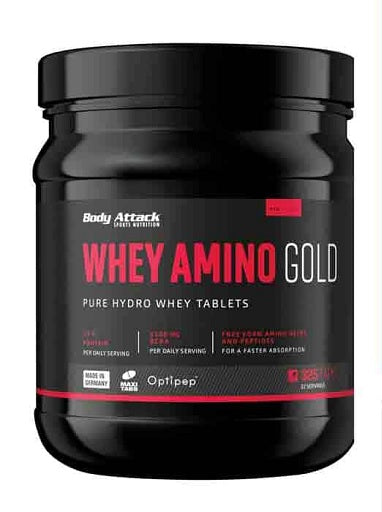 Produktbild von Body Attack Whey Amino Gold 325 Tabletten