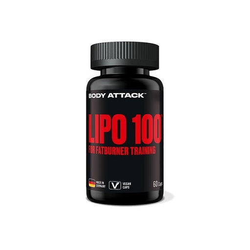 Produktbild von Body Attack Lipo Fatburner 100 60 Kapseln