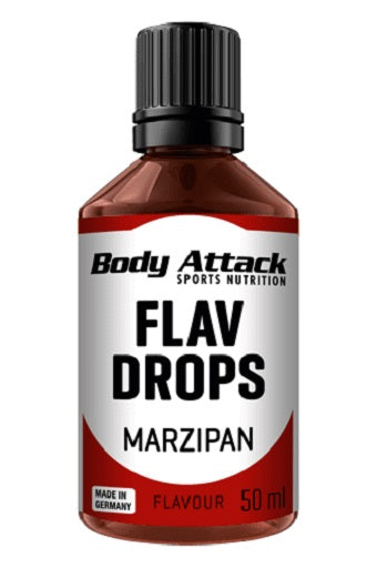 Body Attack Flavour Drops 50ml Lemon