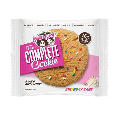 Lenny & Larry Complete Cookie - (12x 112g) Birthday Cake