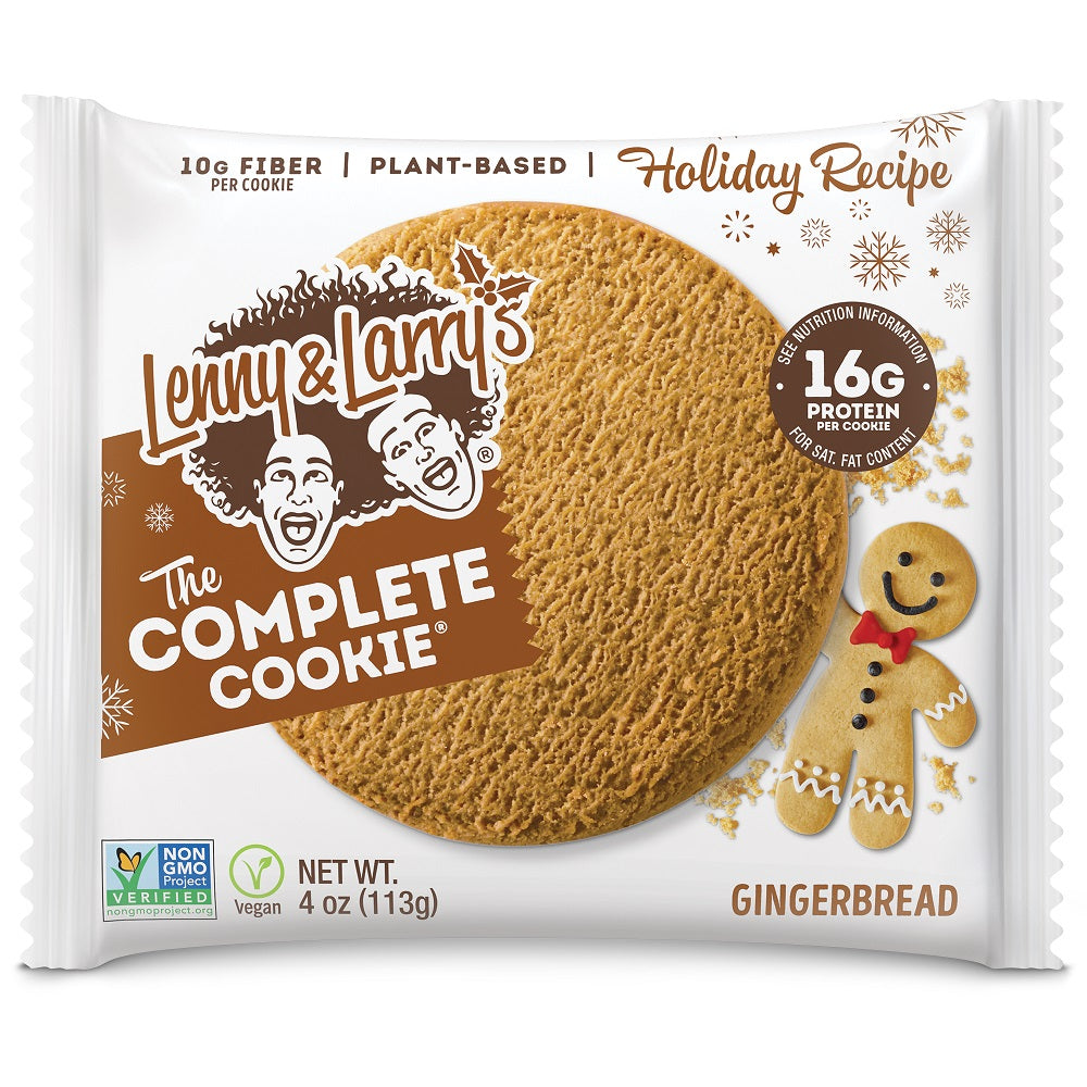 Lenny & Larry Complete Cookie - (12x 112g) Gingerbread *NEU