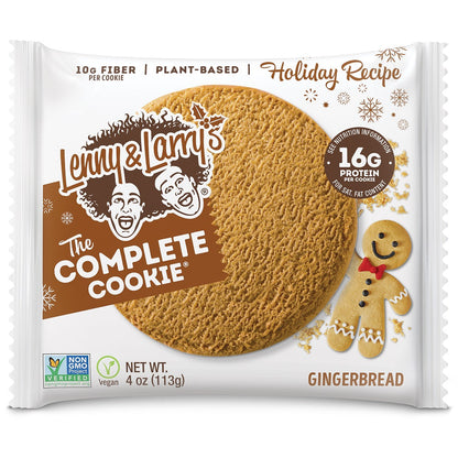 Lenny & Larry Complete Cookie - (12x 112g) Gingerbread *NEU