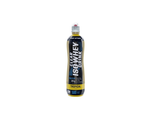 Body Attack Clear Iso Whey Drink 12 x 500ml