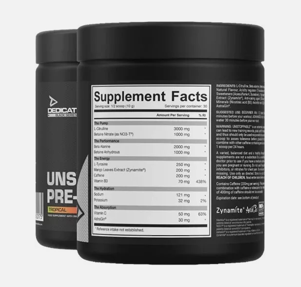Unstoppable Pre-Workout