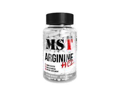 MST Arginine HCL mit 90 Kapseln Inhalt
