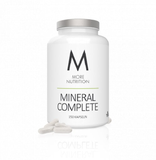 Produktbild von More Nutrition Mineral Complete mit 150 Kapseln Inhalt