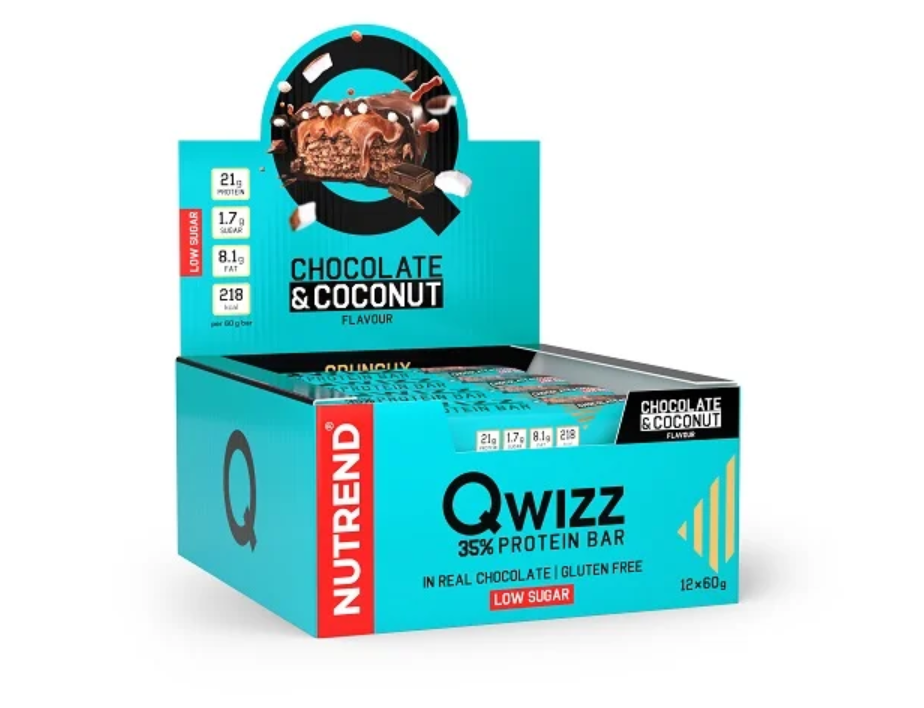 QWIZZ Crunchy Protein Bar