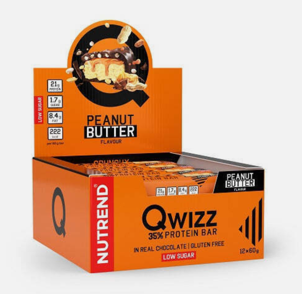 QWIZZ Crunchy Protein Bar