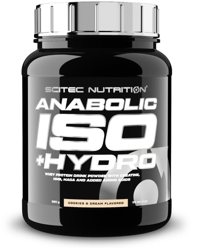 Scitec Nutrition Anabolic Iso + Hydro, 920 g Dose, Cookies and cream