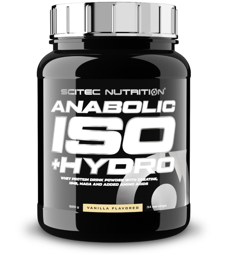 Scitec Nutrition Anabolic Iso + Hydro, 920 g Dose, Vanille