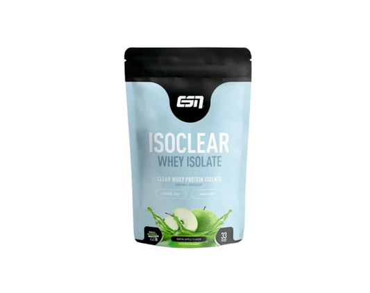 esn isoclear whey isolate geschmacksrichtung apfel und 600 gramm inhalt