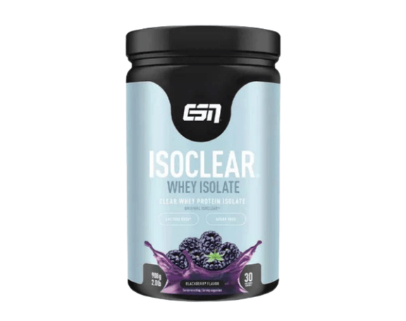 esn isoclear whey isolate geschmacksrichtung blackberry 908 gramm inhalt