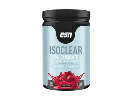 esn isoclear whey isolate geschmacksrichtung kirsche 908 gramm inhalt