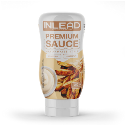 Produktbild der kolrienarmen sauce von inlead - Die Premium sauce mit 350ml Inhalt und der Geschmacksrichtung mayonaise