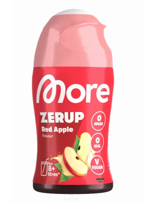 Produktbild von More Nutrition More ZERUP mit der Geschmacksrichtung Red Apple