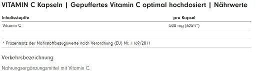 Vitamin C gepuffert